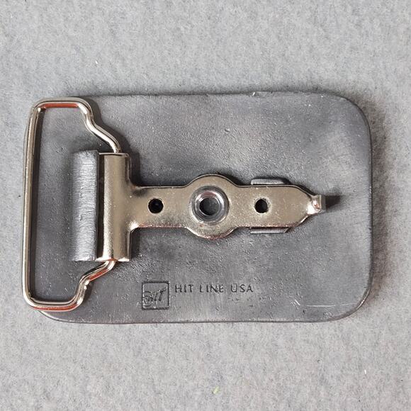 Yellow Freight System Belt Buckle Nashville Tennessee Million Miler Hit Line USA - Picture 3 of 4